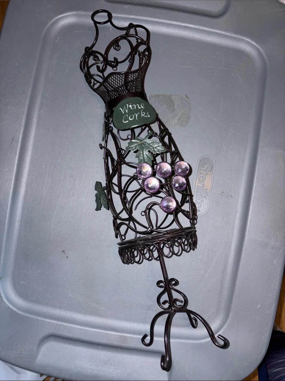 Wine Cork Holder Rack